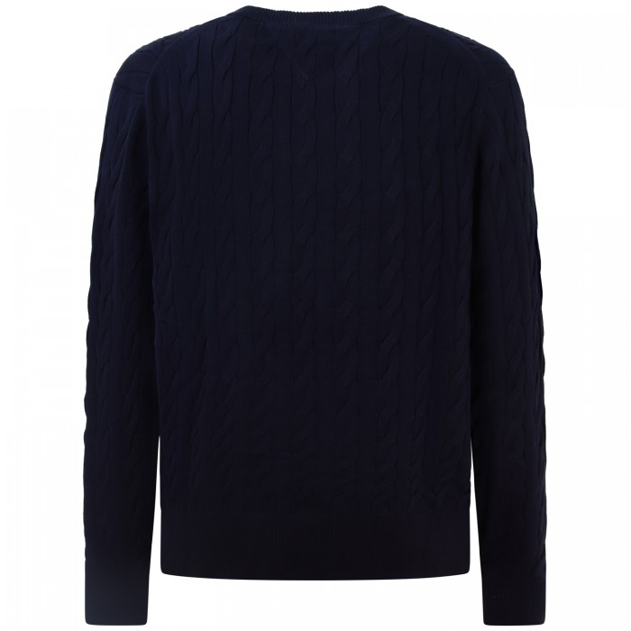 Maglione blu  per uomo