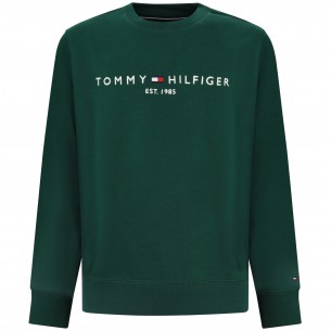 Felpa verde per uomo