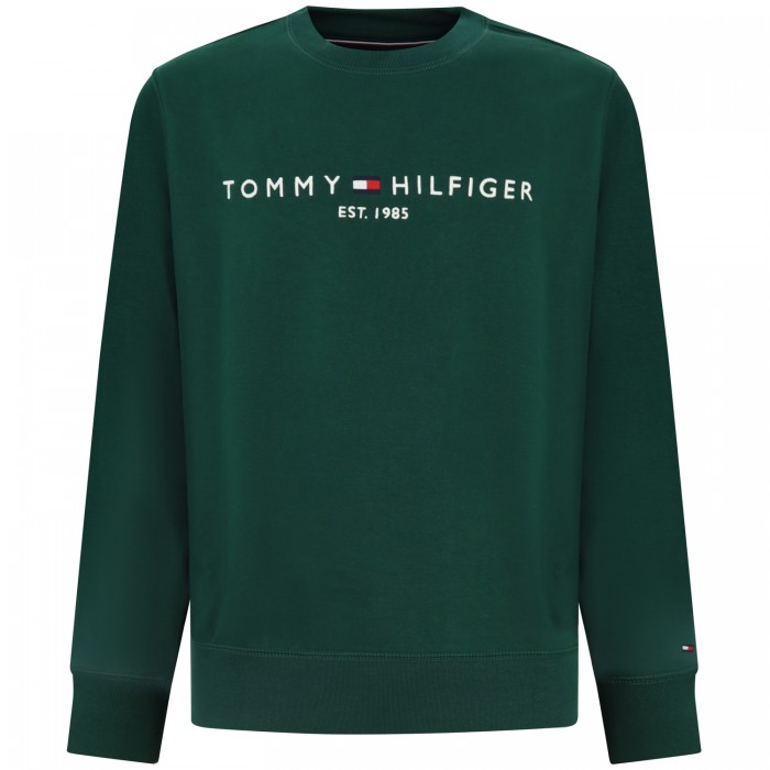 Felpa verde per uomo