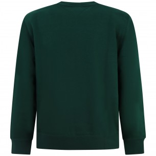 Felpa verde per uomo 2