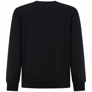 Felpa nero per uomo 2