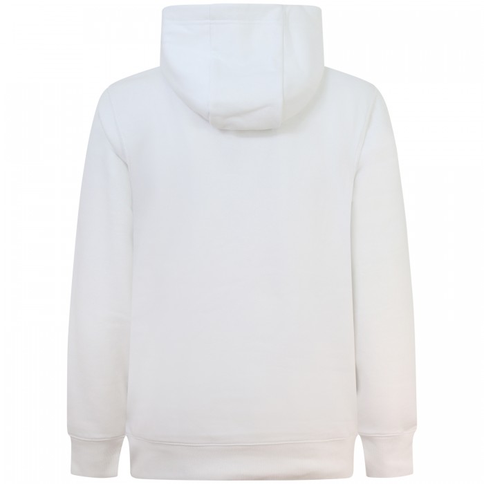 Felpa con il cappuccio bianca per uomo