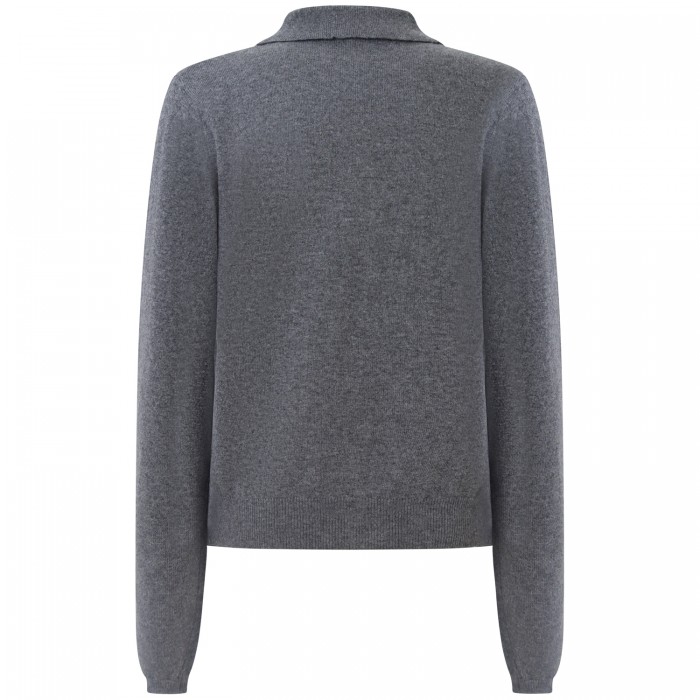 Maglione grigio per donna