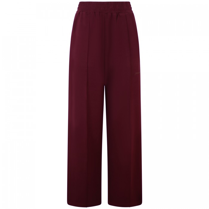Pantalone tuta bordeaux per donna