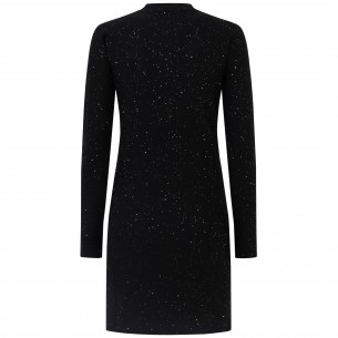 Abito nero in paillettes... 2