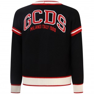 Cardigan nero per uomo 2