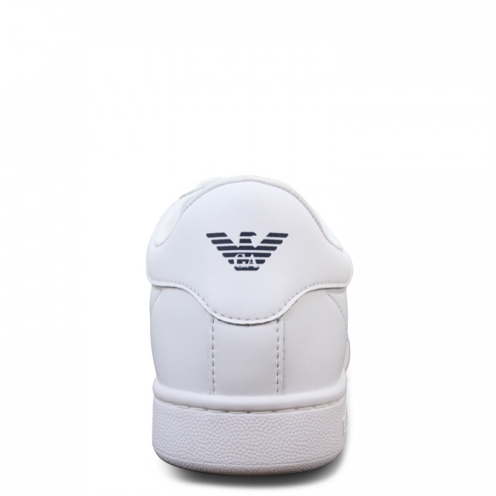 Sneakers bianche con logo per uomo