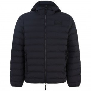 Piumino nero con mini logo... 2