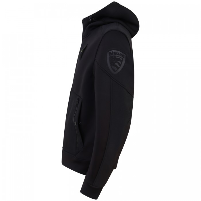 Giubbotto nero per uomo