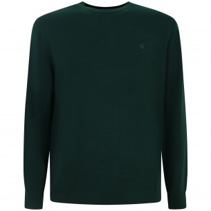 Maglione verde con mini...