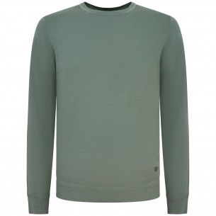 Maglione verde con mini...