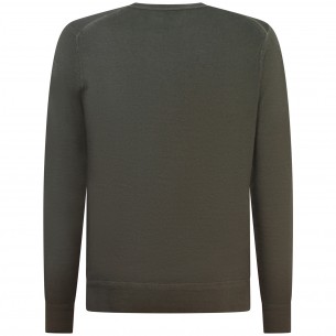 Maglione verde con mini... 2