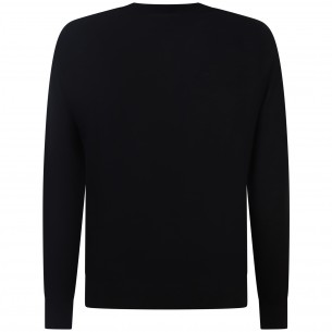 Maglione nero con mini logo... 2