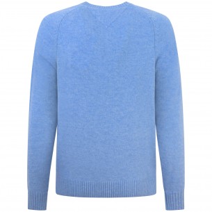 Maglione celeste per uomo 2