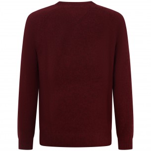 Maglione bordeaux per uomo 2