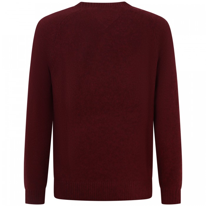 Maglione bordeaux per uomo