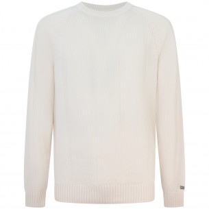 Maglione bianco per uomo