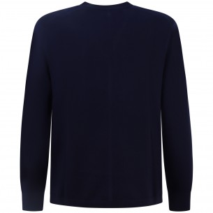 Maglione blu con mini logo... 2