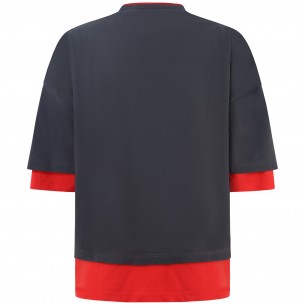 T-shirt grigia per donna 2