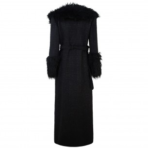 Cappotto nero  per donna 2
