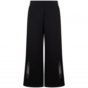 Pantalone tuta nero per donna