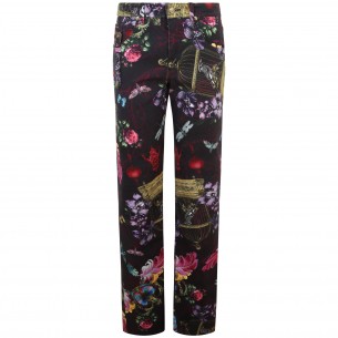 Jeans multicolor per donna