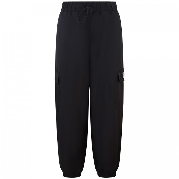 Pantalone tuta nero con tasconi per...