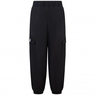 Pantalone tuta nero con...