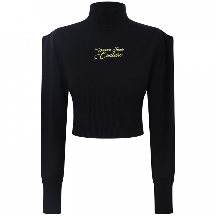 Maglione nero per donna