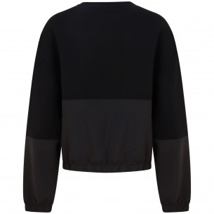 Felpa nera per donna 2