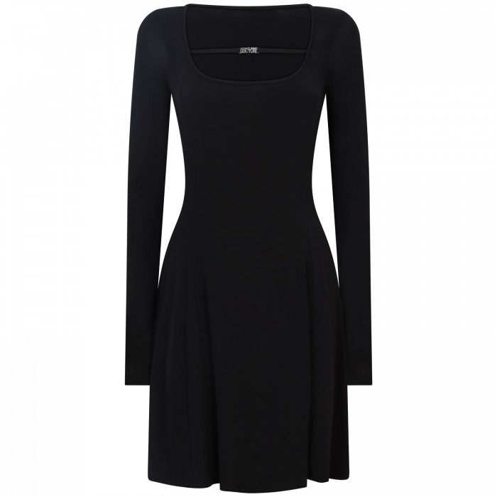 Abito  corto nero per donna