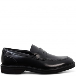 Mocassino nero per uomo