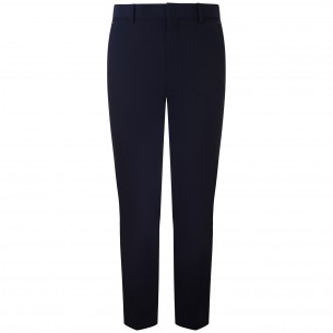 Pantalone blu con mini logo...