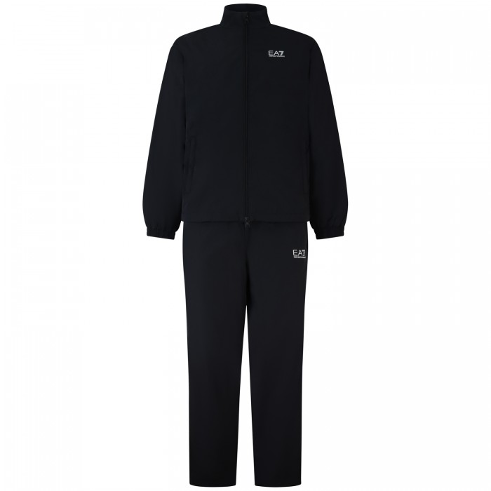 Completo tuta nero con mini logo per...
