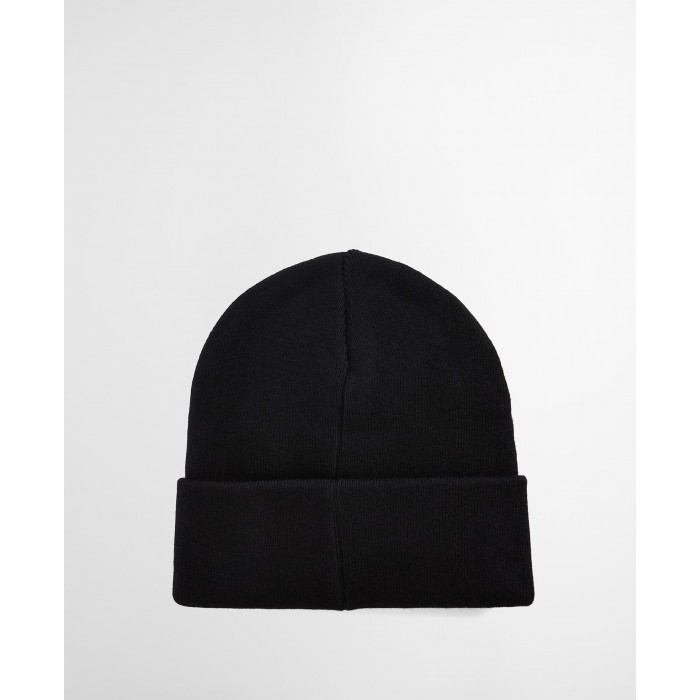 Cappello nero con mini logo per uomo