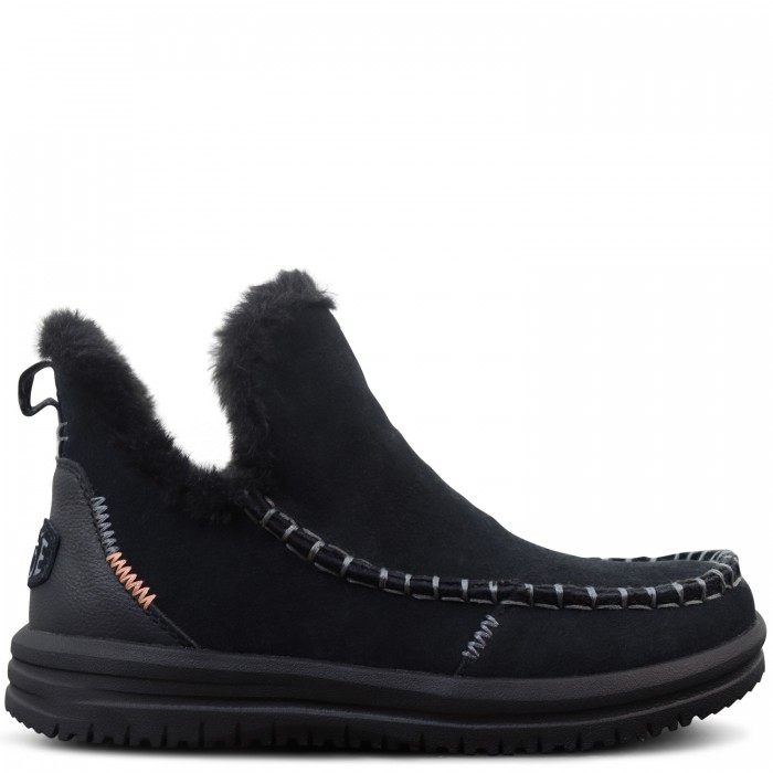 Stivaletti neri per donna 'CAMDEN SUEDE'