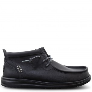 Mocassino nero 'WALLY MID...