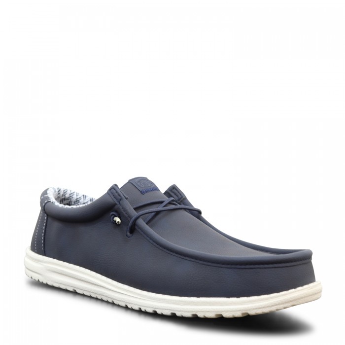 Mocassino blu 'WALLY CLASSIC' per uomo