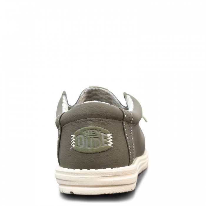 Mocassino verde 'WALLY CLASSIC' per uomo