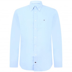 Camicia  celeste  per uomo