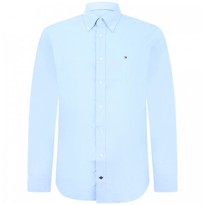 Camicia  celeste  per uomo