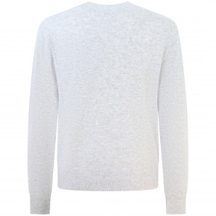 Maglione grigio con logo... 2
