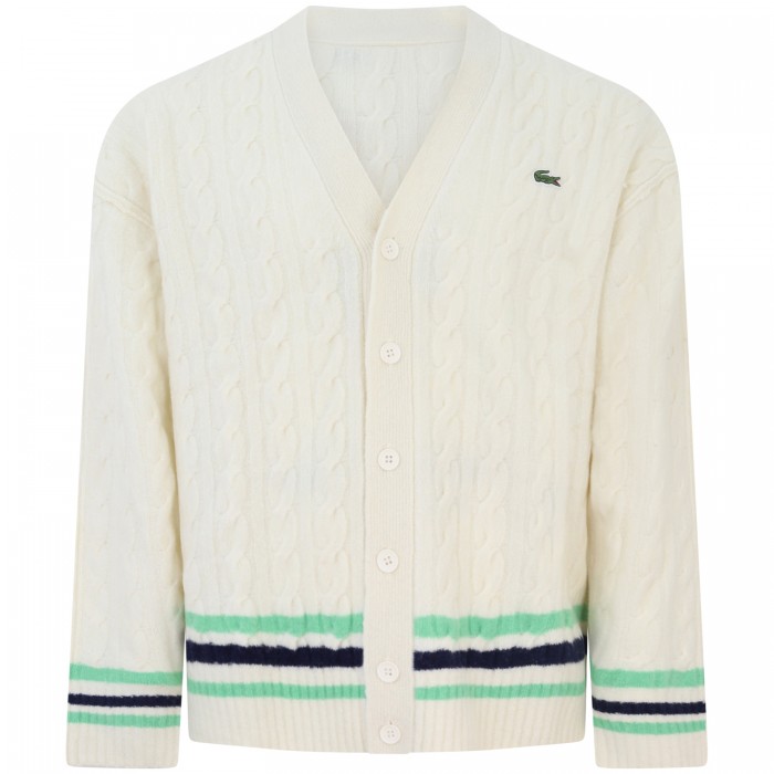 Cardigan bianco per uomo Cardigan bianco per uomo