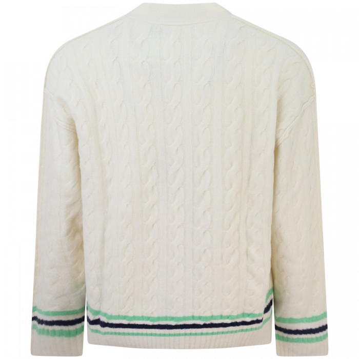 Cardigan bianco per uomo Cardigan bianco per uomo