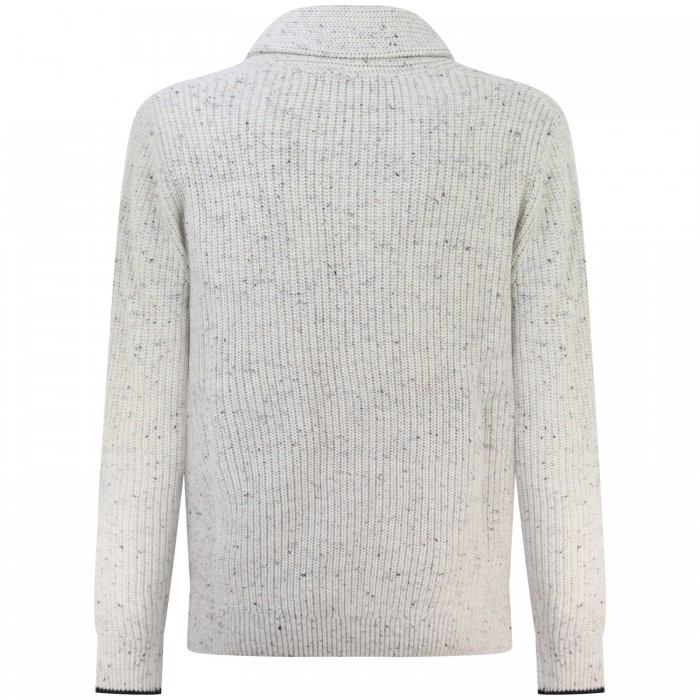 Cardigan a trecce bianco Cardigan a trecce bianco