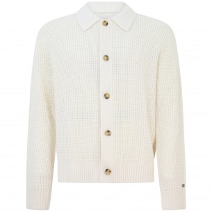Cardigan bianco per uomo