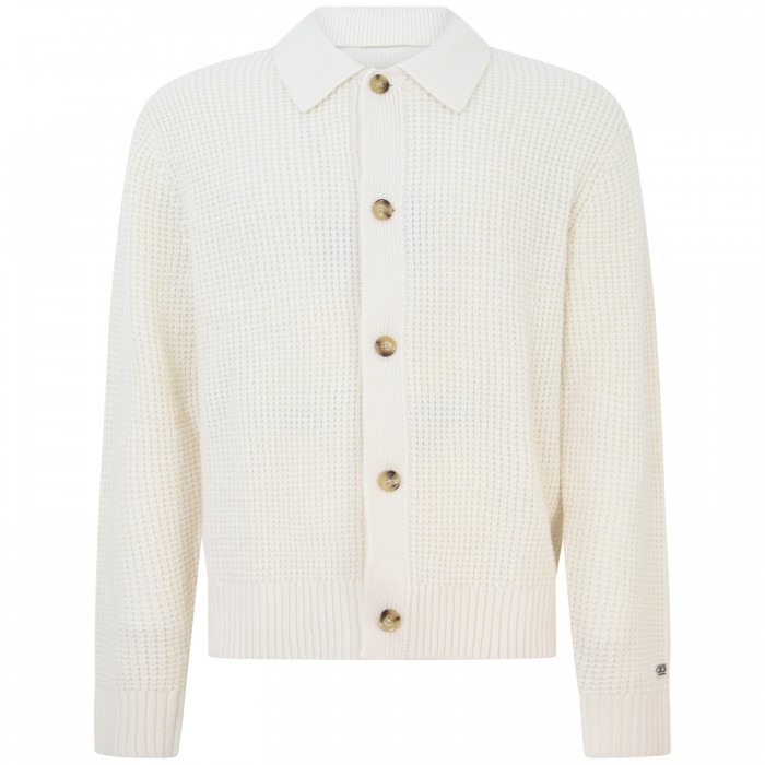 Cardigan bianco per uomo Cardigan bianco per uomo