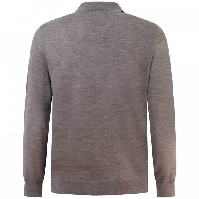 Maglione marrone con bottoni per uomo Maglione marrone con bottoni per uomo