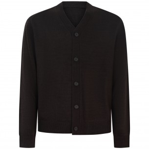 Cardigan marrone per uomo