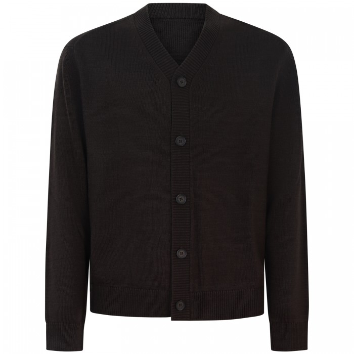 Cardigan marrone per uomo Cardigan marrone per uomo